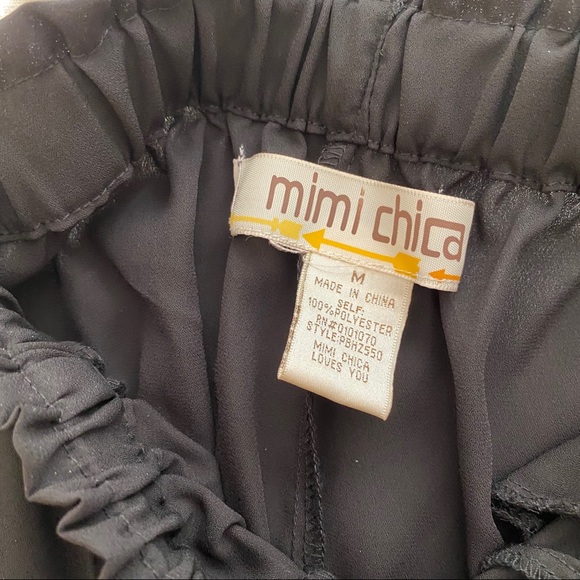 Front Slit High Waist Pants - Picture 6 of 6